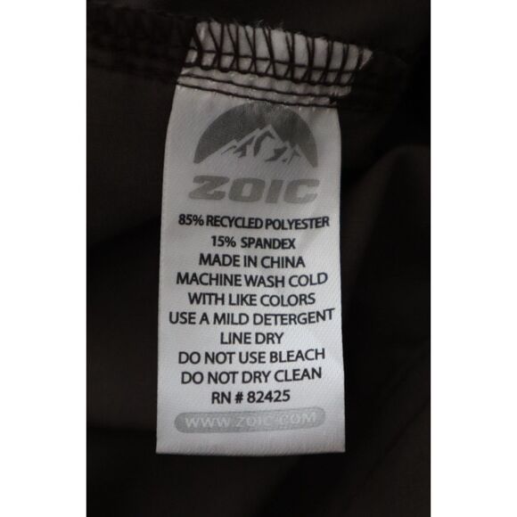 Zoic 1193EDGE Men's Sz XL Java Brown Edge 12" Shorts - Picture 4 of 9